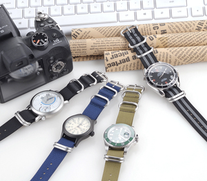 LAIHE un pezzo morbido Nylon cinturini 20mm <span class=keywords><strong>22mm</strong></span> 24mm all'ingrosso - Product Image 4