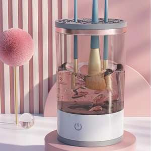 Limpiador de Brochas de Maquillaje Automático, Herramienta de Limpieza Rápida Eléctrica, Lavador de Brochas Cosméticas Multifunción Personalizado - Product Image 1