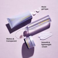 Kit de Soins Coréens V7 Marque Blanche Acide Hyaluronique Éclat et Luminosité, Nettoyant, Tonique et Hydratant, Coffret 3 Pièces pour Femmes