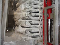 Filtre presse automatique vertical de déshydratation de poudre 40m2