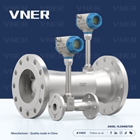Medidor de Flujo de Remolino con Extremo Soldado, Acero Inoxidable, Resistente a la Corrosión, Compatible con Gas/Líquido/Aire/Aceite, OEM Disponible