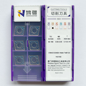 CNC Turning Tool <strong>CNMG</strong> 120404 120408 Tungsten Carbide <strong>Inserts</strong> with PVD Coating for Stainless Steel OEM Customization - Product Image 6