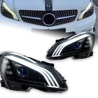 Ampoule de phare LED tricolore BQD09 pour voiture de course, livraison gratuite, pour Mercedes-Benz W204 2011-2014