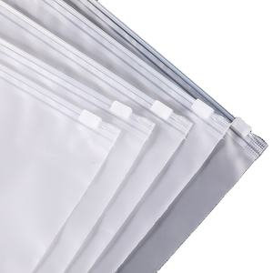 ماتي حقيبة شفافة بسحّاب بولي كلوريد الفينيل/PE مخصص كيس بسحاب للغلق متجمد البلاستيك سستة حقيبة ملابس - Product Image 1