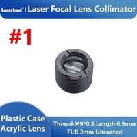 # Collimateur focal M9 P0.5 FL8.3mm Longueur 6.5mm pour laser à toutes longueurs d'onde 1200nm-1100nm