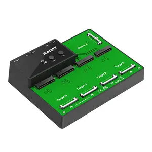 MAIWO/사용자 정의 5bay msata ssd 복사기 도킹 usb3.0 5Gbps. 블랙 컬러, 1.8 "ssd 인클로저