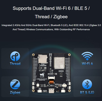 ESP32-C5 2.73inch LCD Display Development Board, 320 *320 Resolution 262K Color, Dual-band 2.4GHz/5GHz Wi-Fi 5 (LE)