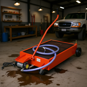 Dispositif de drainage d'huile, pompe électrique à profil bas de 17 gallons pour usage en atelier - Product Image 2