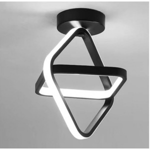 โคมไฟเพดานอะคริลิคทรงสี่เหลี่ยมทรงกลมติดตั้งบนพื้นผิวภายในอาคารโคมไฟเพดานบ้านห้องโถงห้องครัว - Product Image 4