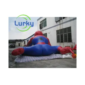 Wholesale Price Factory Cartoon Movie Spiderman Inflatable Spider-man Model Inflatable Decorative Spiderman For Sale