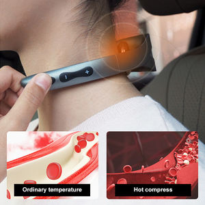 Alat pijat leher listrik cerdas, alat pijat leher elektrik cerdas pereda nyeri, getaran, titik akupuntur, puluhan - Product Image 6