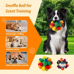 Juguete Educativo para Perros, Pelota Multifuncional de TPR para Entrenamiento Olfativo, Protección Ambiental, Venta al Por Mayor - Product Image 6