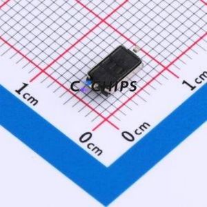 YTS1C0052AWG00 Tactile Switch SMD,6.1x3.6mm Switch Single Pole Single Throw Rectangle Button 2.5N Vertical Mount - Product Image 2