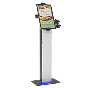 Kiosco digital de autoservicio con pantalla táctil de 21.5, 24 y 32 pulgadas, soporte personalizado para cámara, terminal de pago, escáner de pedidos e impresora. - Product Image 2