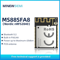 Módulo Bluetooth BLE de Largo Alcance Nórdico NRF52840 con Antena PCB PA/LNA Compatible con Protocolos BLE Mesh, Zigbee y Thread