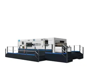 MHC-EFC series Automatic platen Die Cutting & Creasing Machine with Stripping paper production line