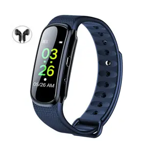 2024 vente chaude HD réduction du bruit IP68 étanche B-luetooth 5.0 musique bracelet enregistreur vocal