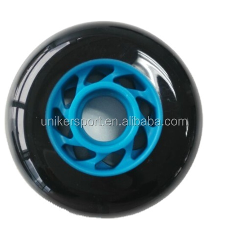 80mm 24mm Colorful PU Wheels roller