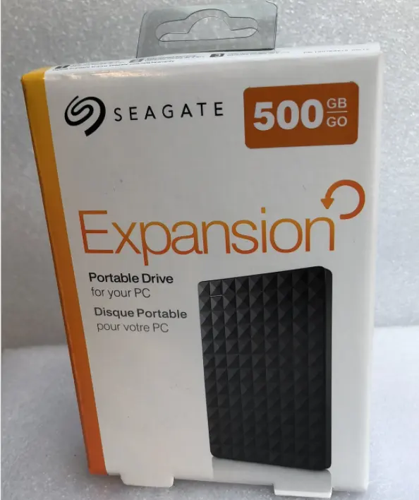 Disco duro portátil Seagate, 2,5 pulgadas, 500GB, móvil, HDD externo