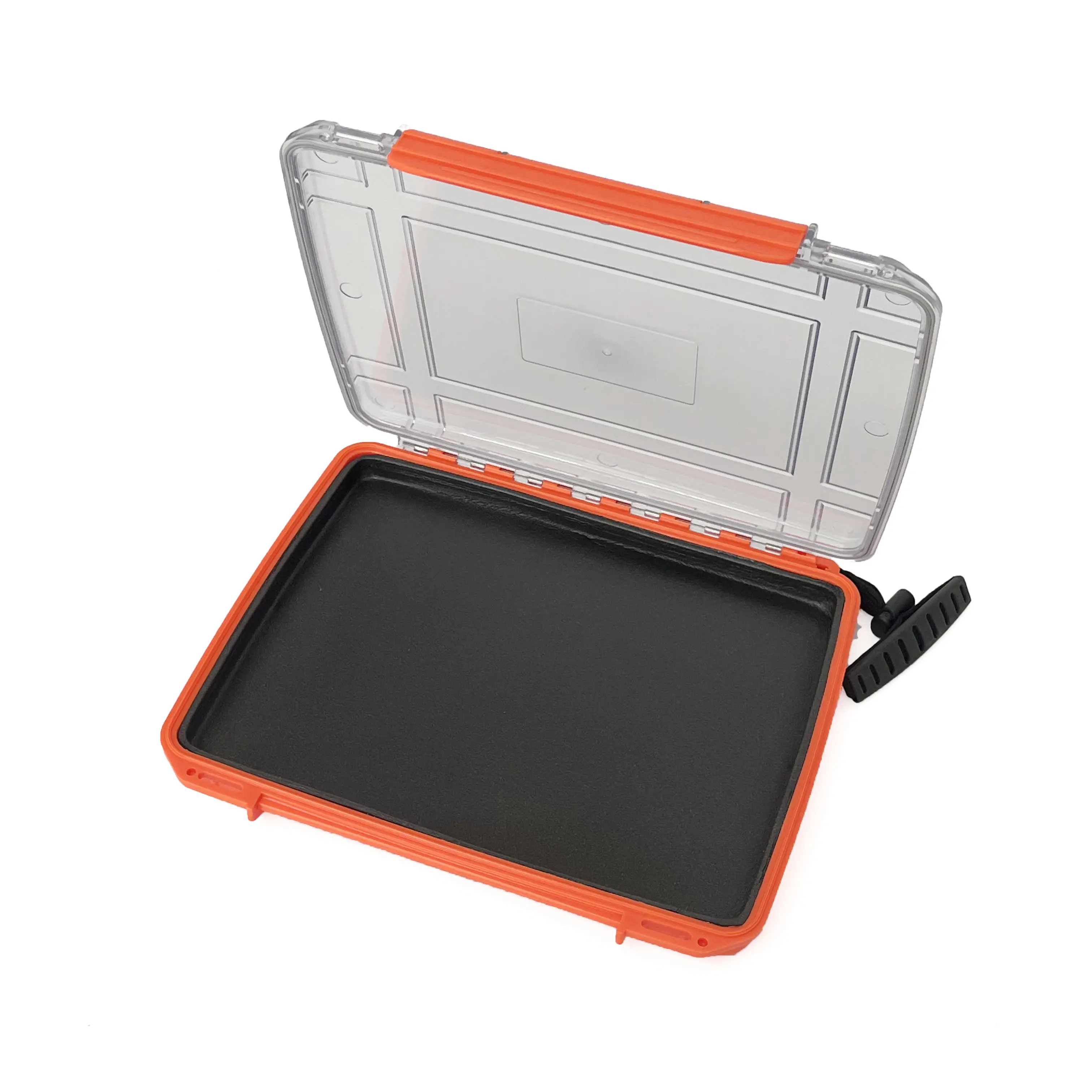 高品質防水ハードキャリングラップトップケースクリアトッププラスチックタブレットボックス