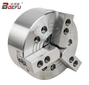 BDF alta precisão hidráulica oco três mandril poder maxila para tornos <span class=keywords><strong>CNC</strong></span> com construção durável - Product Image 2
