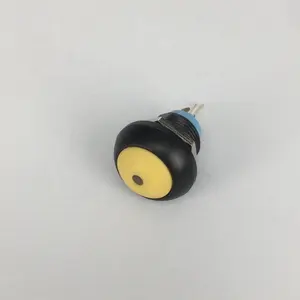 CMP Rohs 2A Waterproof IP65 Momentary Light Push Button Switch With LED Light Source Max. Voltage 36V Plastic Material