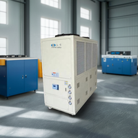 Refroidisseur d'eau industriel à air refroidi par eau froide ZhongYou LSFX41 15 HP, réservoir d'eau de 220 L, garantie 1 an pour pompe d'usine de fabrication