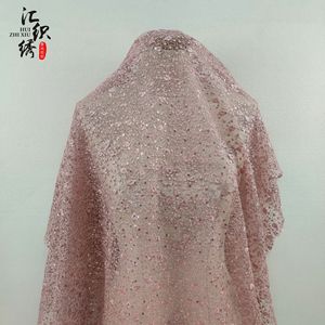 Encaje de Alta Calidad al por Mayor con Lentejuelas, Tela de Malla Multicolor para Vestidos Formales, Vestidos de Novia, Ropa, <span class=keywords><strong>Tul</strong></span> Bordado - Product Image 2