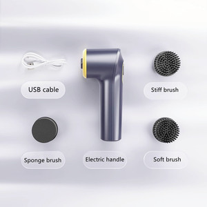 Brosse à Chaussures Électrique – Brosse et Nettoyeur USB avec 3 Têtes de Brosse pour Chaussures et Bottes - Product Image 5