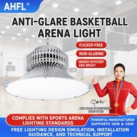 Luces LED para canchas de baloncesto, iluminación interior sin sombras para salas de bádminton, luces de alta luminosidad antideslumbrantes para canchas de baloncesto