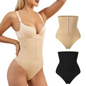 Faja Moldeadora de Cintura Alta con Logo Personalizado <span class=keywords><strong>para</strong></span> Mujer, Control de Abdomen, Levantador de Glúteos, Bragas Sin Costuras, Cincher de Cintura, Faja Sexy Reductora - Product Image 1