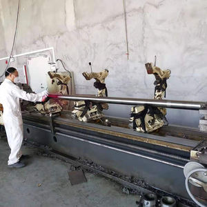 Chine hélices en acier inoxydable à propulsion marine sur mesure longue ligne d'arbre avec clé et écrou d'<span class=keywords><strong>anode</strong></span> - Product Image 5