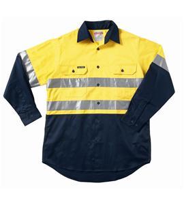 Baju kerja pengaman tambang murah pakaian tahan api Fr pakaian tahan api OEM pakaian pelindung keselamatan - Product Image 2