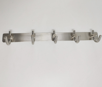 Sondoly Porte-manteau mural multifonctionnel robuste en acier inoxydable 304, gain de place, écologique, pour manteaux, chapeaux, serviettes