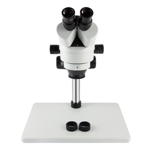 Microscopio estereoscópico Hd para reparación de teléfonos móviles, lupa <span class=keywords><strong>Trinocular</strong></span> estéreo con Zoom, suministro de fábrica, 7-45x OEM - Product Image 1