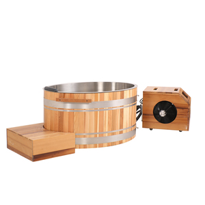 Low Price Ice Bath and Chiller with Footpad <strong>for</strong> Cpuntryard 2 Perosns Cold Plunge <strong>Hot</strong> <strong>Tub</strong> - Product Image 1