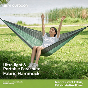 Hamaca de Nailon Portátil Ultraligera para Exteriores, Resistente, para Acampar - Product Image 5