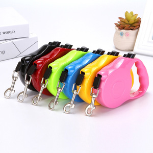 Correa Retráctil Automática de Lujo para Perros, Color Sólido, Plástico ABS, para Perros Pequeños y Medianos, Accesorios para Mascotas - Product Image 3