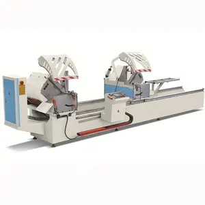 China Suppliers Aluminum Profile Cnc Control Double Head Cutting Saw Machine For Window Door