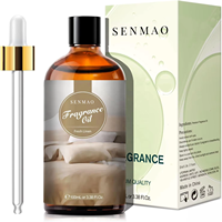 Flacon compte-gouttes parfumé pour la fabrication de bougies et de savons DIY, diffuseur d'huiles essentielles d'aromathérapie au parfum de lin frais
