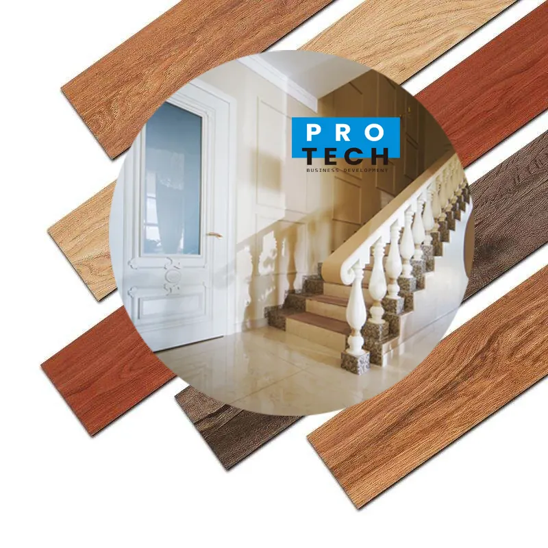 Anti-scratch Herringbone Wood Grain Hybrid Piso Vinilico Vinyl Plank Rigid Core Spc Flooring /