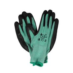 ถุงมือยางลาเท็กซ์โฟมถักขนาด13<span class=keywords><strong>นิ้ว</strong></span>เคลือบ<span class=keywords><strong>ปลาย</strong></span><span class=keywords><strong>นิ้ว</strong></span>เพื่อเสริมแรงในการทำงาน - Product Image 2