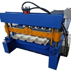 Trapezoidal Roof Sheet Making Machine Supplier Roof Panel Roll Forming Machine