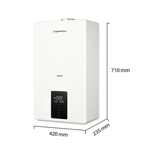 Chaudière à <span class=keywords><strong>gaz</strong></span> combinée 24 kW, échangeur de chaleur à plaques segmentées, non-condensante, commande WIFI, faible bruit 45 dB, pour chauffage et eau chaude - Product Image 5