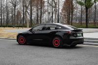 Nouvelles enjoliveurs de roue JE Premium 18 pouces en ABS Aerodisc, personnalisables, installation facile, 4 pièces, décoration de voiture, design sportif pour Tesla Model 3