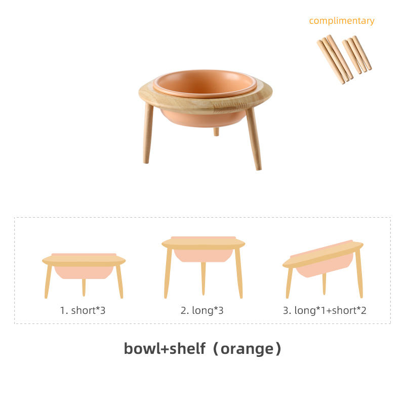 Bol + étagère (orange)