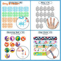 Oem/Odm 200Pcs Feestartikelen Voor Kinderen Speelgoed Assortiment Pinata Filler Verjaardagsprijzen Doos Klaslokaal Beloningen Schatkist