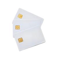 SLE4442/4428 Carte IC de contact réinscriptible blanche vierge de haute sécurité-Contrôle d'accès et cartes blanches imprimables d'identification