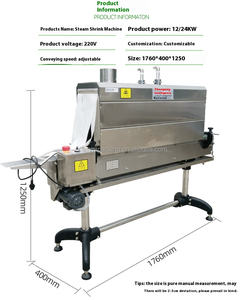 Дешевый термоусадочный туннель с горячим паром, термоусадочный туннель из ПВХ, термоусадочная туннельная машина - Product Image 2