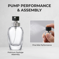 Pompe à parfum personnalisée Fea15 noire à sertissage facile 0,125 ml, résistante à la corrosion, en aluminium 18 mm, pour brume fine - MOQ 10000 pièces